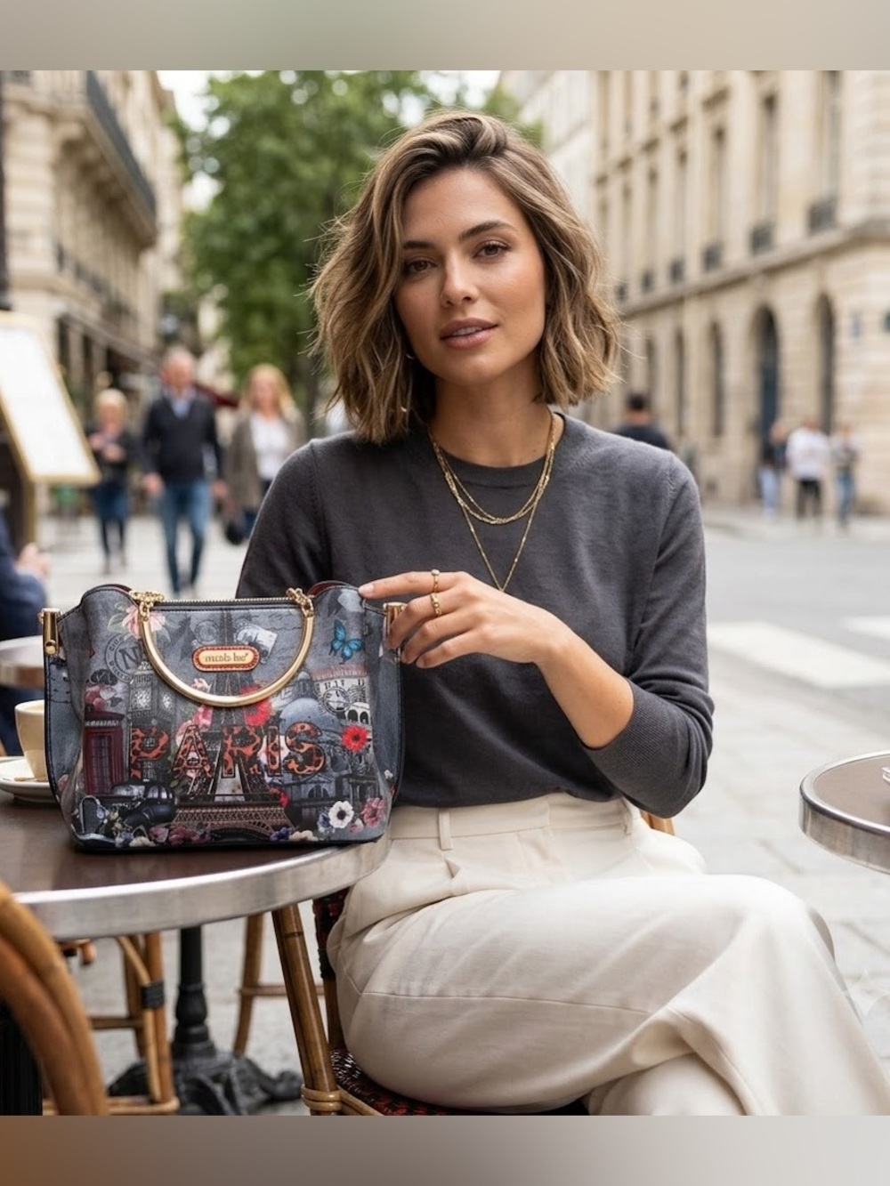 Nicole Lee Paris In Fall Bag Special Edition Handbag And Crossbody Bag ๐๐ - Picture 3 of 14